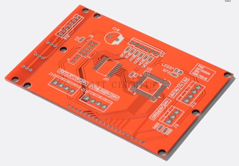 red soldermask pcb